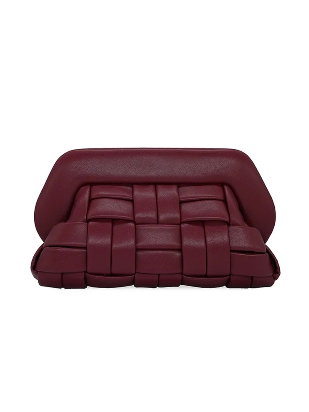 THEMOIRÈ Bios Woven Bag in Cabernet